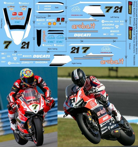 Decals per ducati - 1/12,