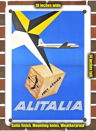 Insegna metallo 1956 - insegna, in