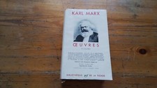 La Pléiade, KARL MARX -