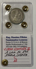 MONETA REGNO V. E. III 1 LIRA