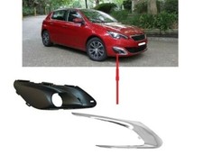 NUOVA PER PEUGEOT 308 ALLURE 13-18 GRIGLIA FENDINEBBIA PARAURTI ANTERIORE CON CROMATA DESTRA