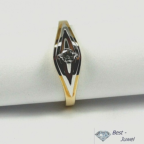 Anello 585 oro con - oro,
