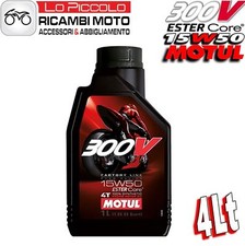 4 LITRI OLIO MOTORE MOTUL 300V