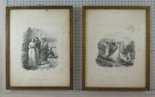 DUE STAMPE ANTICHE CON SCENE