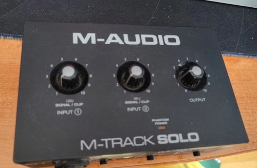 Audio track solo - m-audio,