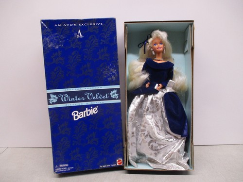 Barbie invernale velluto - barbie,