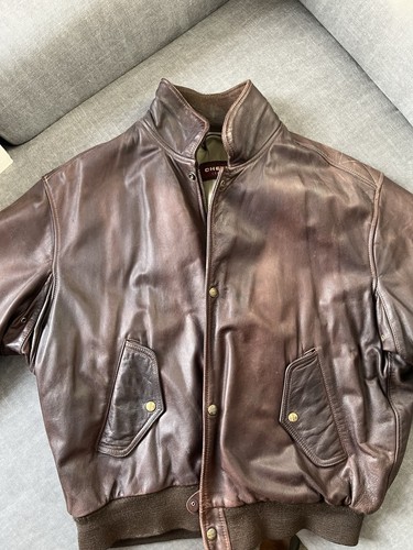Giacca pelle chevignon - di,