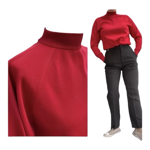 Maglione rosso vintage - , top