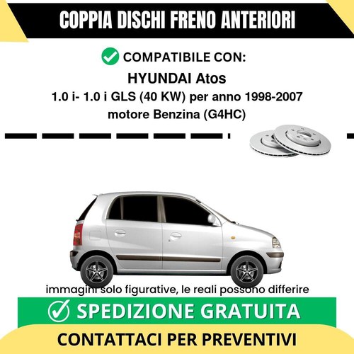 Coppia dischi freno anteriori - coppia,