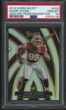 2019 PANINI SELECT #318 CHASE YOUNG PSA 10 GEM MINT 2020 XRC PRIZM RDM POP 24