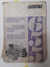 Catalogo parti di ricambio trattore FIAT 655 ottobre 1968 originale