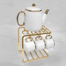 Set tazze con teiera e stand