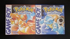 Repro Custodie Vuote Pokemon Rosso E Pokemon Blu Custom Vuote Empty