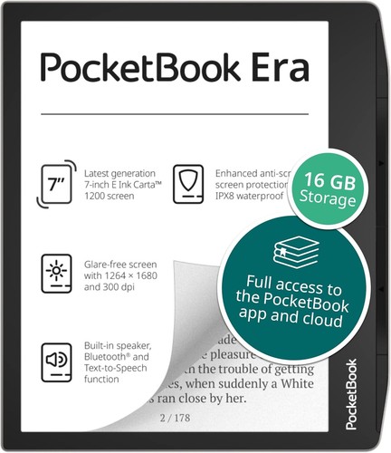 Pocketbook 700 era - pocketbook, argento