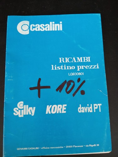 Catalogo ricambi listino - catalogo,
