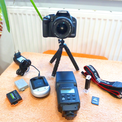 Xxl set canon 450d 18x55mm - set, l