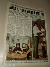 ORNELLA MUTI attrice actress clipping articolo foto photo 1972 NUDA IO ?