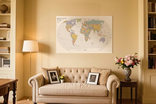 Poster stampa mappa del - stampa,