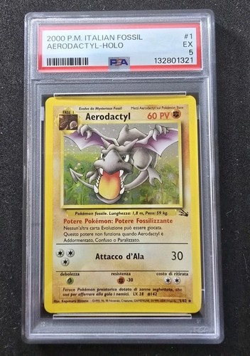 Pokemon aerodactyl psa - aerodactyl, 5