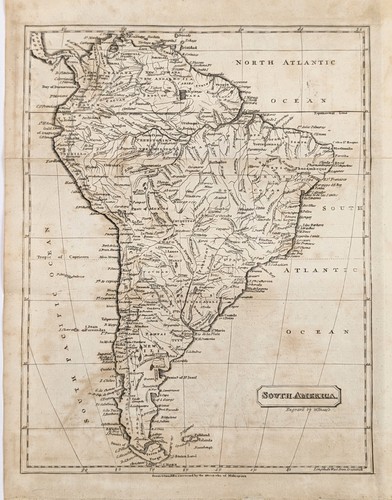 1812 sud america mappa - 1812,