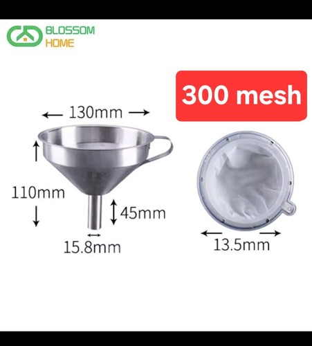 Imbuto 13cm acciaio inox e - 13cm,