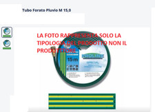 UNIFLEX TUBO FORATO MANICHETTA MT.15 TRECANALI 