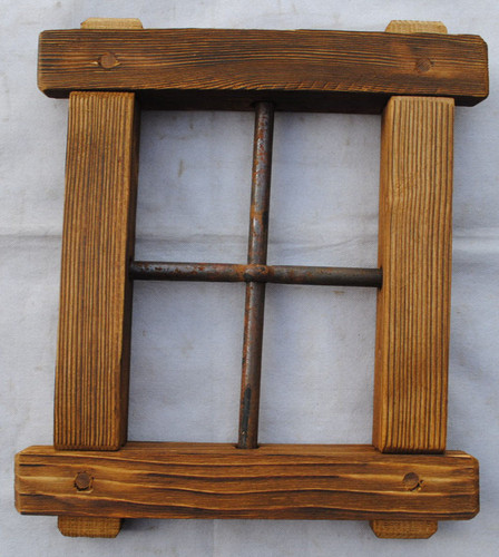 Finestra legno con - legno, in