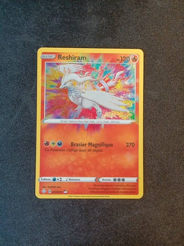 Carte pokémon reshiram - carte,