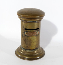 VINTAGE BRASS ROYAL MAIL POST