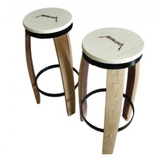 Sgabello doghe barrique - sgabello,