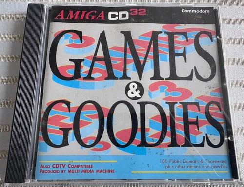 Amiga games goodies - cd³², games&goodies