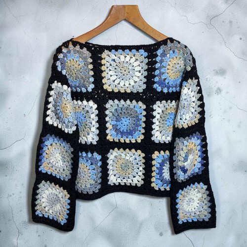 Granny square maglione - granny,