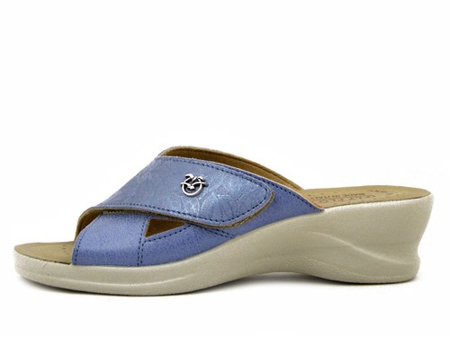 Ciabatte donna blu celeste - ciabatte,