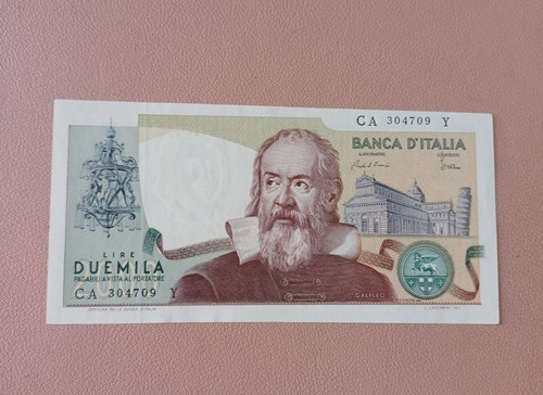 Banconota 2000 lire galileo - 2000,