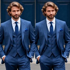 Männer Anzug Slim Fit 3