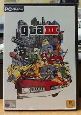 GTA III PC GIOCO ITALIANO CON LIBRETTO FLYER E ADESIVO CONSEGNA 24/48H CON BRT