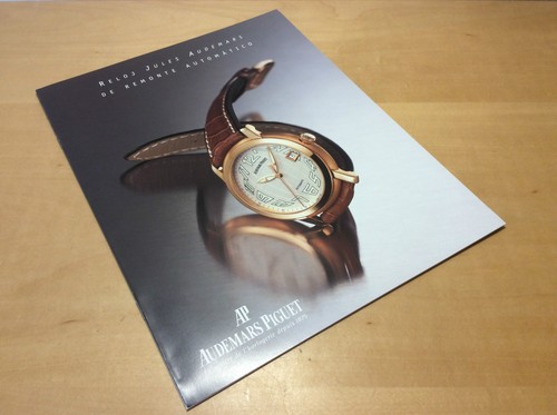 Used booklet audemars piguet - audemars,