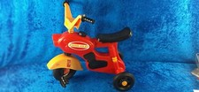 TRICICLO BIEMME VINTAGE ANNI 70 80 MOTO KAWASAKI IN PLASTICA MADE IN ITALY NUOVO