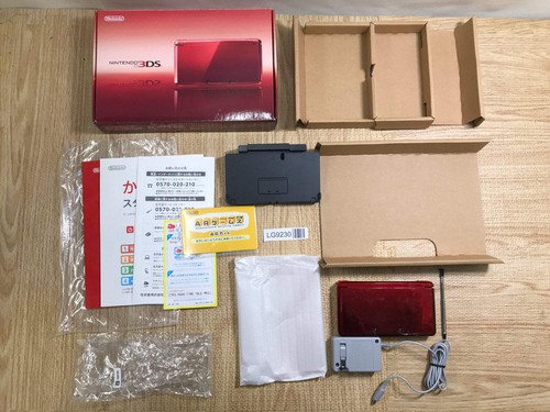 Console nintendo 3ds flare red - nintendo,