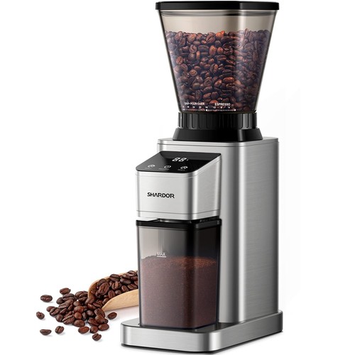 Conical burr coffee grinder - conical,