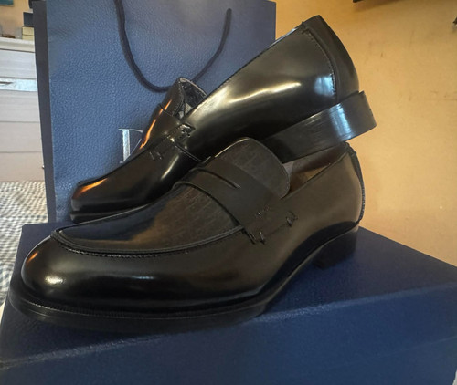Mocassino dior timeless nero - mocassino,