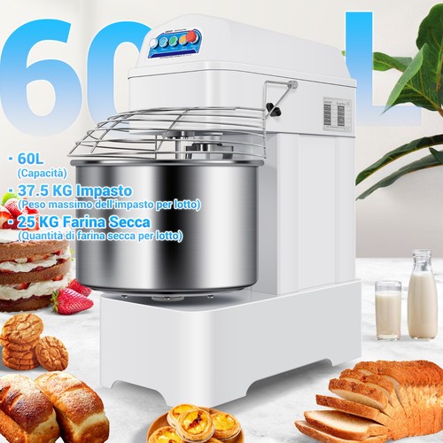 Impastatrice spirale 60l - a, da