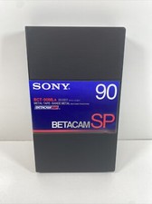 Sony Betacam SP Tape BCT-90MLA videocassetta VTR grande 90 minuti 
