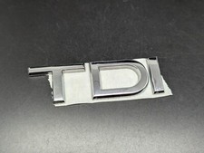 AUDI TDI H. 23 MM LOGO SIGLA EMBLEMA FREGIO STEMMA SCRITTA BADGE TARGA TARGHETTA