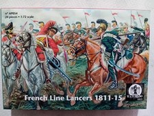 Waterloo 1815 - AP054 - French Line Lancers 1/72 - set completo