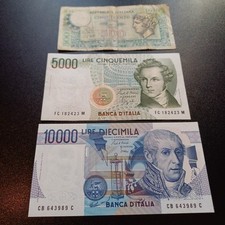 Vecchie Banconote Italiane In
