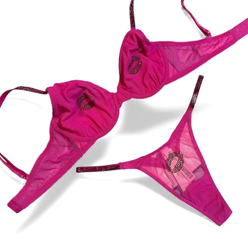 Set rete rosa caldo con - in,