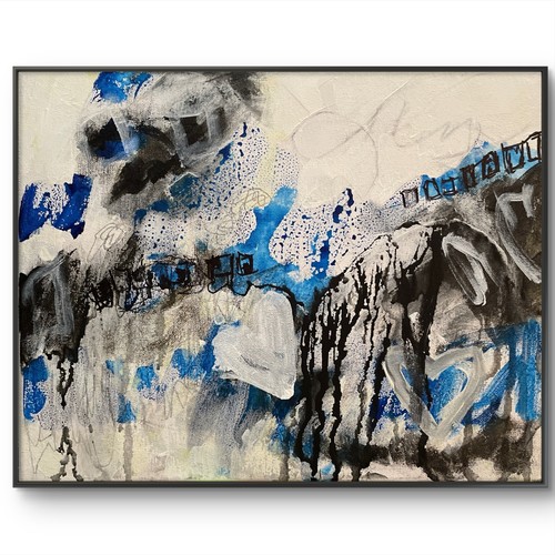 Mary myers originale astratto - mary,