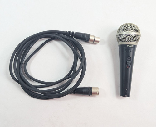 Shure pg58 microfono - pg58, cablato
