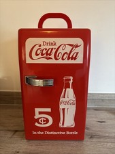 Vintage Cooler Style KOOLATRON Mini Coca-Cola COKE Fridge 2017 VGC